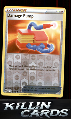 Damage Pump 156/196 Pokemon Uncommon SWSH11: Lost Origin Card NM
