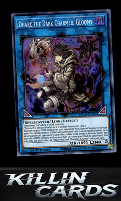 1st Edition Dharc the Dark Charmer, Gloomy BACH-EN049 YuGiOh Super Rare Battle o