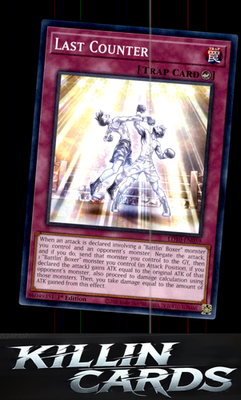 1st Edition Last Counter LD10-EN059 YuGiOh Common Legendary Duelists: Soulburnin