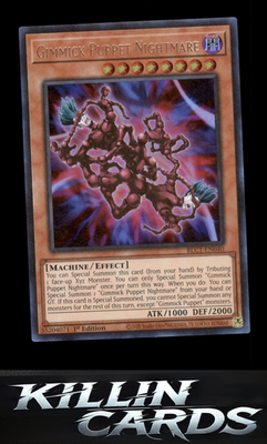 1st Edition Gimmick Puppet Nightmare BLC1-EN040 YuGiOh Ultra Rare Battles of Leg