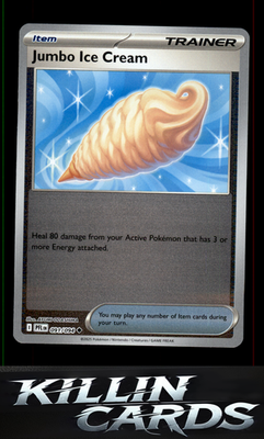 Reverse Holofoil Jumbo Ice Cream 091/094 Pokemon Uncommon ME02: Phantasmal Flame