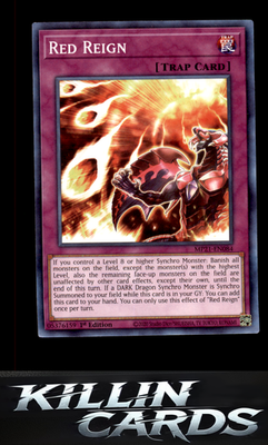 1st Edition Red Reign MP21-EN084 YuGiOh Common 2021 Tin of Ancient Battles Card
