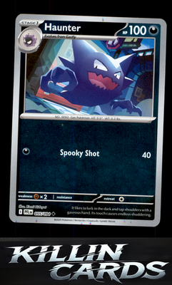 Reverse Holofoil Haunter - 055/094 055/094 Pokemon Uncommon ME02: Phantasmal Fla