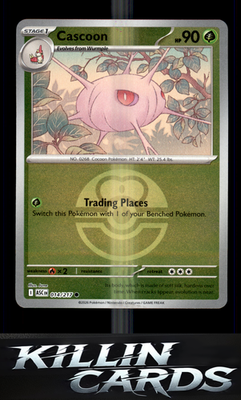 Reverse Holofoil Cascoon (Love Ball) 014/217 Pokemon Common ME: Ascended Heroes