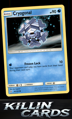 Cryogonal 46/236 Pokemon Common SM - Unified Minds Card NM