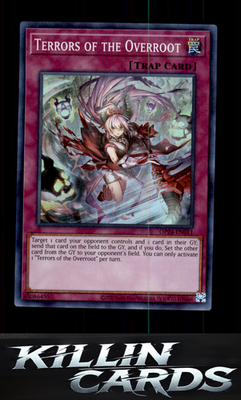 Terrors of the Overroot OP24-EN011 YuGiOh Super Rare OTS Tournament Pack 24 Card