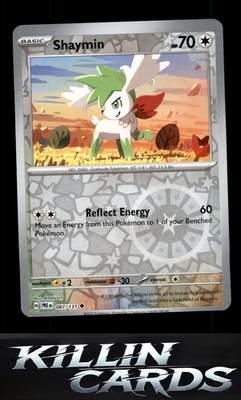 Reverse Holofoil Shaymin 087/131 Pokemon Uncommon SV: Prismatic Evolutions Card