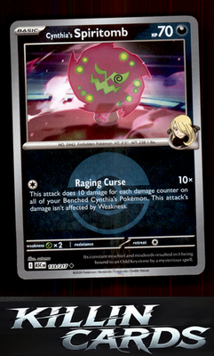 Reverse Holofoil Cynthia's Spiritomb - 133/217 (Poke Ball) 133/217 Pokemon Uncom