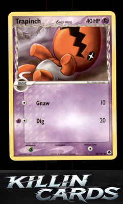 Trapinch - 068/101 (Delta Species) 68/101 Pokemon Common Dragon Frontiers Card N