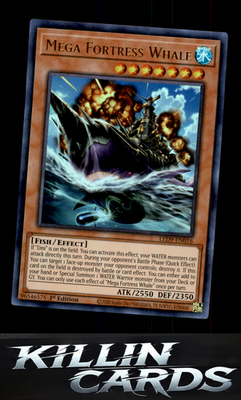 Mega Fortress Whale LED9-EN016 YuGiOh Ultra Rare Legendary Duelists: Duels From