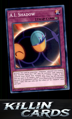 1st Edition A.I. Shadow MP21-EN029 YuGiOh Common 2021 Tin of Ancient Battles Car