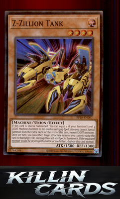 Z-Zillion Tank OP28-EN007 YuGiOh Super Rare OTS Tournament Pack 28 Card NM