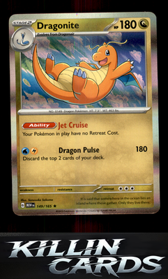 Dragonite 149/165 Pokemon Rare SV: Scarlet & Violet 151 Card NM