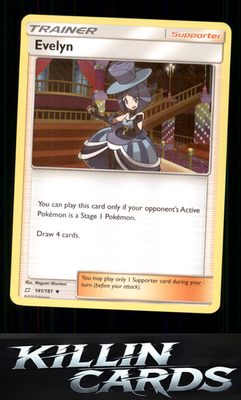 Evelyn 141/181 Pokemon Uncommon SM - Team Up Card NM