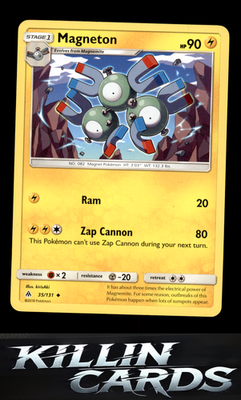 Magneton 35/131 Pokemon Uncommon SM - Forbidden Light Card LP