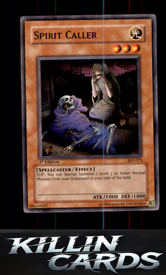 1st Edition Spirit Caller AST-075 YuGiOh Common Ancient Sanctuary Card NM
