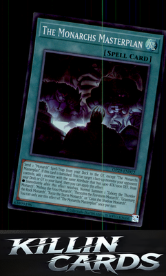 The Monarchs Masterplan OP29-EN012 YuGiOh Super Rare OTS Tournament Pack 29 Card