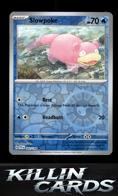 Reverse Holofoil Slowpoke - 042/198 042/198 Pokemon Common SV01: Scarlet & Viole
