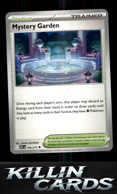 Mystery Garden 194/217 Pokemon Uncommon ME: Ascended Heroes Card NM