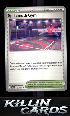 Spikemuth Gym 169/182 Pokemon Uncommon SV10: Destined Rivals Card NM