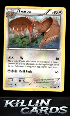 Fearow 79/119 Pokemon Uncommon XY - Phantom Forces Card NM