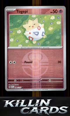 Reverse Holofoil Togepi (Love Ball) 080/217 Pokemon Common ME: Ascended Heroes C