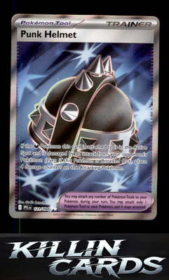Punk Helmet - 121/094 121/094 Pokemon Ultra Rare ME02: Phantasmal Flames Card NM