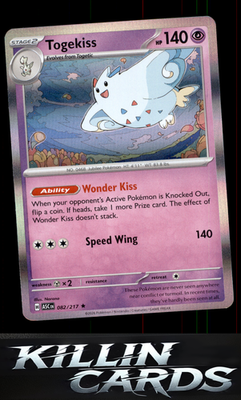 Togekiss - 082/217 082/217 Pokemon Rare ME: Ascended Heroes Card NM