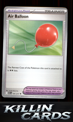 Air Balloon 181/217 Pokemon Uncommon ME: Ascended Heroes Card NM