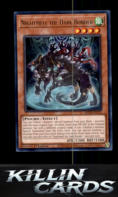 1st Edition Nightmell the Dark Bonder MP23-EN133 YuGiOh Rare 25th Anniversary Ti