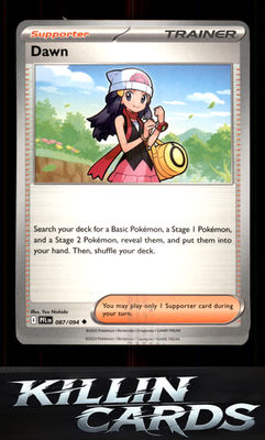 Dawn 087/094 Pokemon Uncommon ME02: Phantasmal Flames Card LP