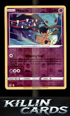 Reverse Holofoil Mawile 071/196 Pokemon Common SWSH11: Lost Origin Card NM