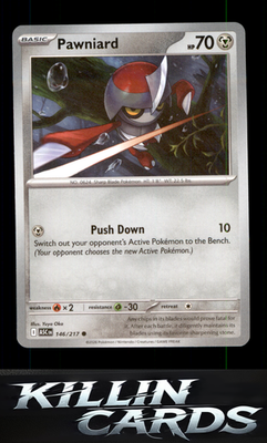 Pawniard 146/217 Pokemon Common ME: Ascended Heroes Card NM
