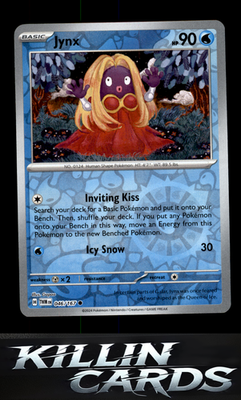 Reverse Holofoil Jynx 046/167 Pokemon Common SV06: Twilight Masquerade Card NM