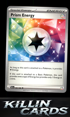 Prism Energy 086/086 Pokemon Uncommon SV: Black Bolt Card NM