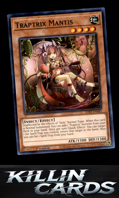 1st Edition Traptrix Mantis SDBT-EN045 YuGiOh Common Structure Deck: Beware of T