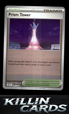 Reverse Holofoil Prism Tower - 080/086 080/086 Pokemon Uncommon ME04: Chaos Risi