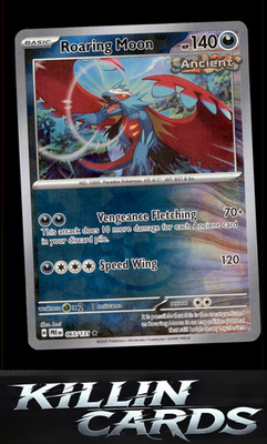 Roaring Moon (Poke Ball Pattern) 065/131 Pokemon Rare SV: Prismatic Evolutions C