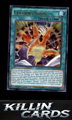 1st Edition Clashing Souls DUSA-EN038 YuGiOh Ultra Rare Duelist Saga Card NM