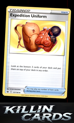 Expedition Uniform 137/198 Pokemon Uncommon SWSH06: Chilling Reign Card LP