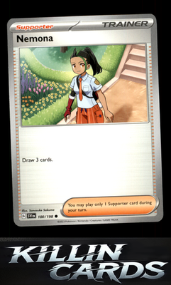 Nemona 180/198 Pokemon Common SV01: Scarlet & Violet Base Set Card NM