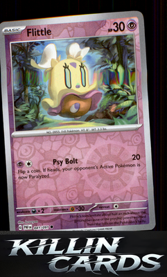 Reverse Holofoil Flittle - 041/091 041/091 Pokemon Common SV: Paldean Fates Card