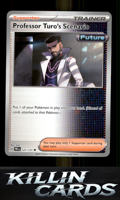 Professor Turo's Scenario 121/131 Pokemon Uncommon SV: Prismatic Evolutions Card