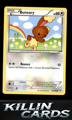 Buneary 84/106 Pokemon Common XY - Flashfire Card LP