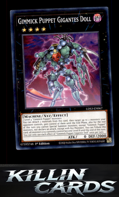1st Edition Gimmick Puppet Gigantes Doll LDS3-EN067 YuGiOh Common Legendary Duel