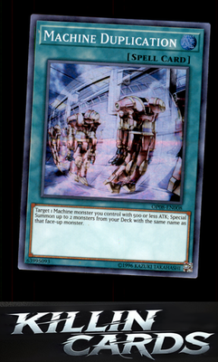 Machine Duplication OP08-EN008 YuGiOh Super Rare OTS Tournament Pack 8 Card NM