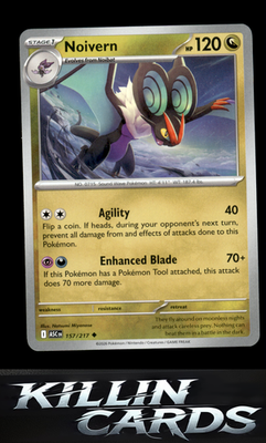 Noivern 157/217 Pokemon Uncommon ME: Ascended Heroes Card NM