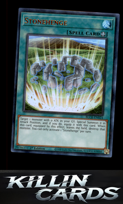 1st Edition Stonehenge BLCR-EN024 YuGiOh Ultra Rare Battles of Legend: Crystal R