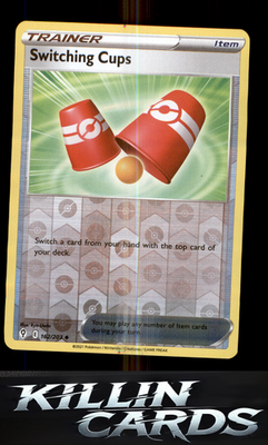 Switching Cups 162/203 Pokemon Uncommon SWSH07: Evolving Skies Card NM