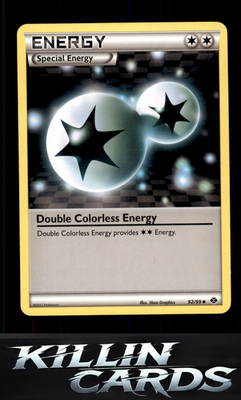 Double Colorless Energy 92/99 Pokemon Uncommon Next Destinies Card NM
